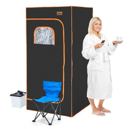 VEVOR Portable Steam Sauna Tent Full Size 1600W Personal Sauna Blanket W/ Chair - ROCKY MOUNTAIN HOMESTEAD 