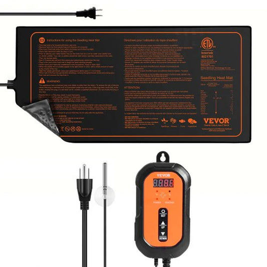 VEVOR Seedling Heat Mat W/ Digital Thermostat - ROCKY MOUNTAIN HOMESTEAD 