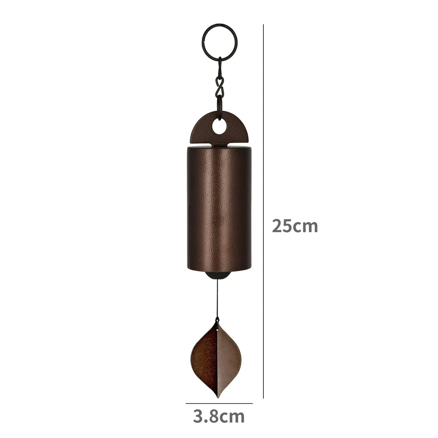 Large Deep Resonance Serenity Metal Bell Heroic Wind Chimes Outdoor Home Decor - ROCKY MOUNTAIN HOMESTEAD 