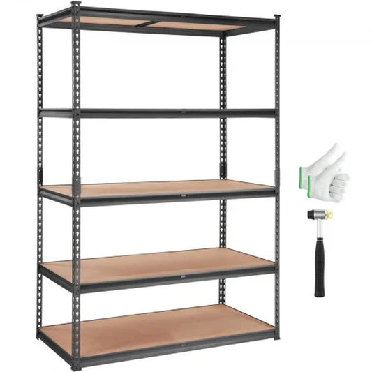 VEVOR Storage Shelving Unit, 5-Tier Adjustable large - ROCKY MOUNTAIN HOMESTEAD 