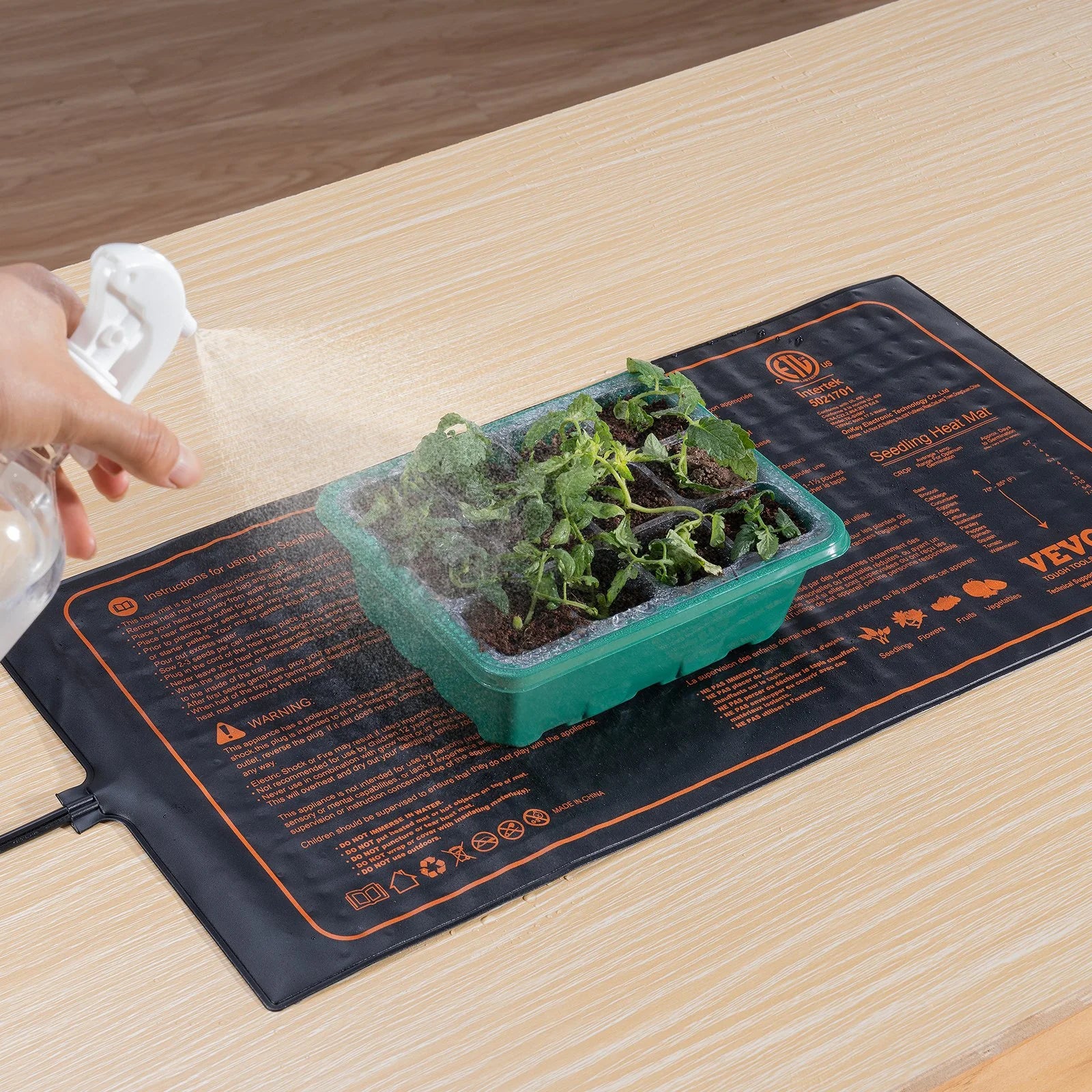 VEVOR Seedling Heat Mat W/ Digital Thermostat - ROCKY MOUNTAIN HOMESTEAD 