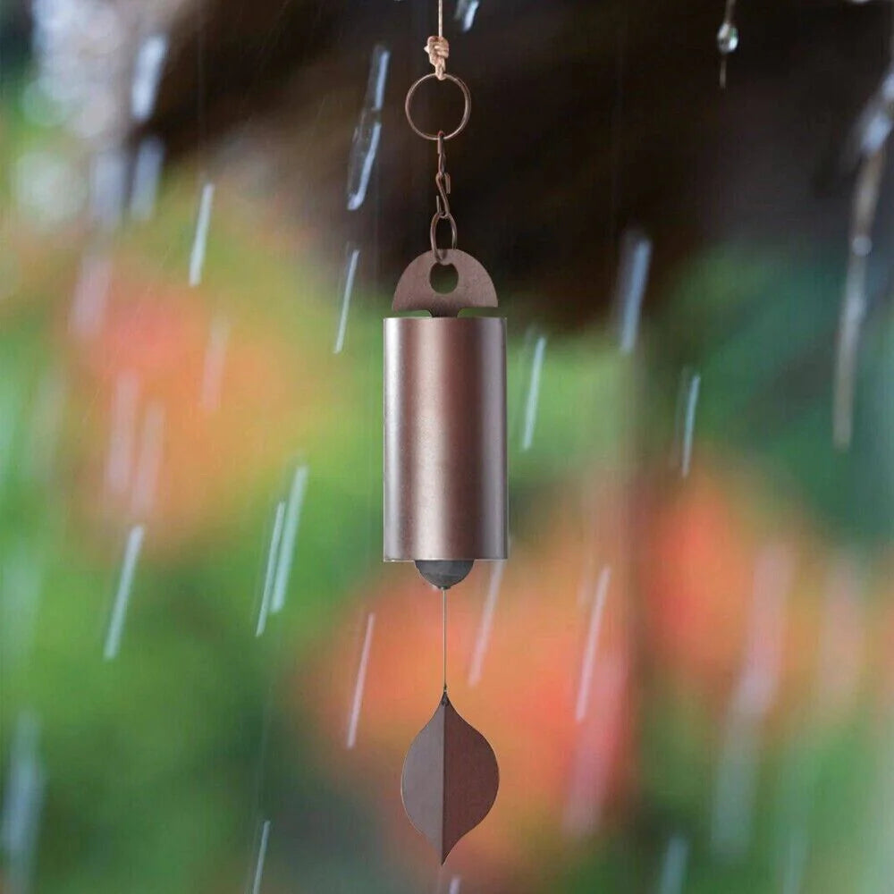 Large Deep Resonance Serenity Metal Bell Heroic Wind Chimes Outdoor Home Decor - ROCKY MOUNTAIN HOMESTEAD 