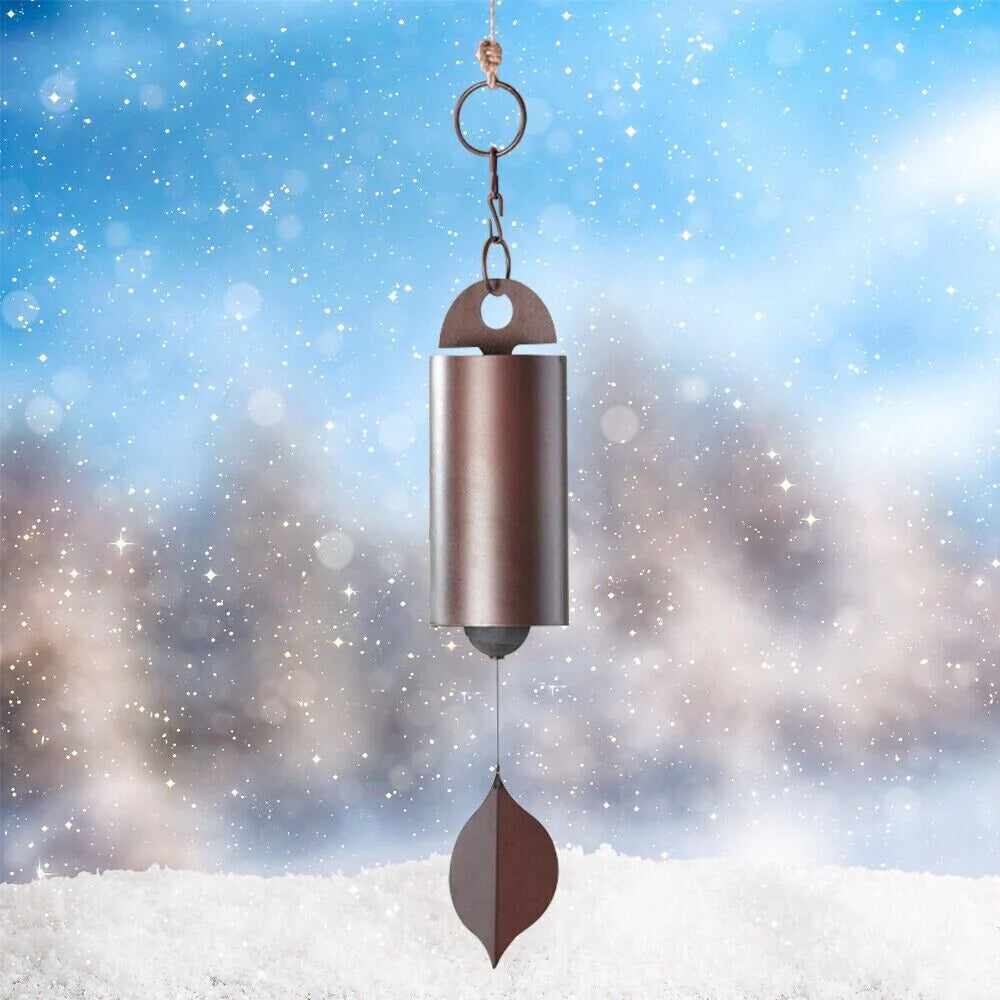 Large Deep Resonance Serenity Metal Bell Heroic Wind Chimes Outdoor Home Decor - ROCKY MOUNTAIN HOMESTEAD 
