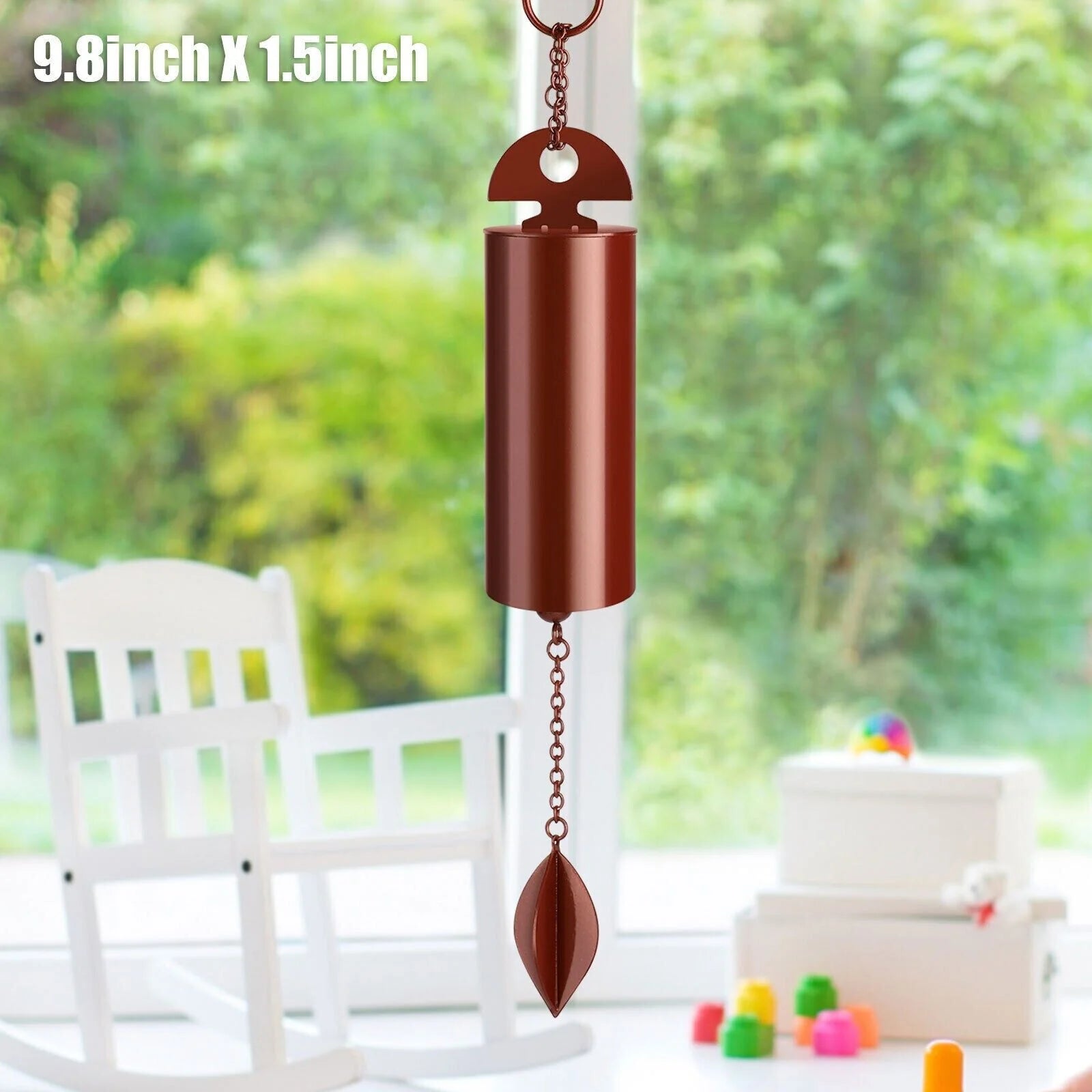 Large Deep Resonance Serenity Metal Bell Heroic Wind Chimes Outdoor Home Decor - ROCKY MOUNTAIN HOMESTEAD 